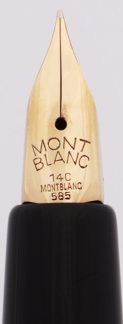 Montblanc 256 Fountain Pen (1950s) - Basic Black, Piston Filler